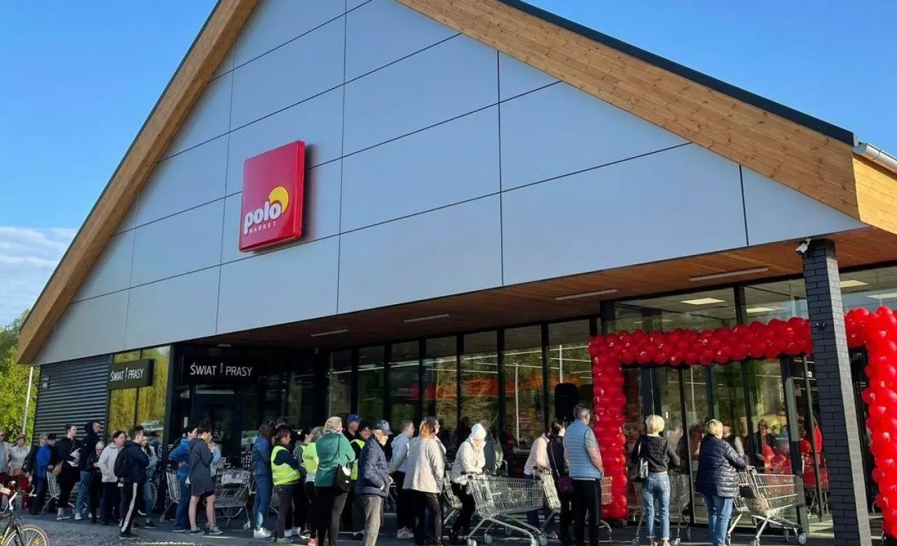 Polomarket otworzyła supermarket w Pruszczu Gdańskim (Polomarket)