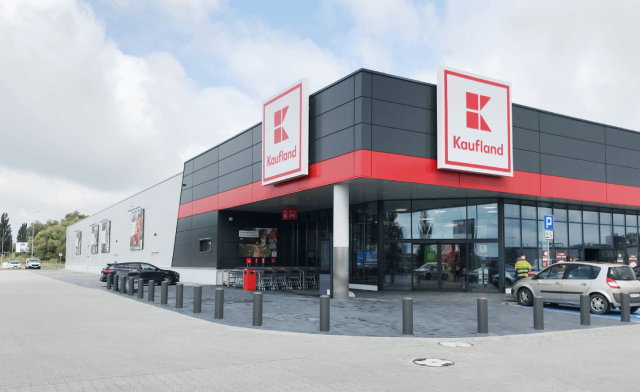 Supermarket sieci Kaufland w Szczecinie (Kaufland)