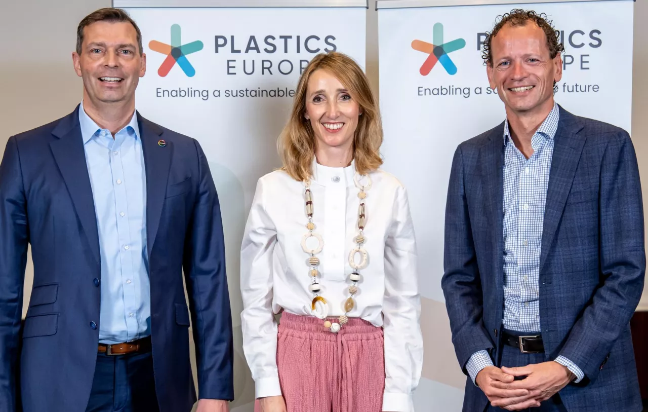 Marco ten Bruggencate nowy prezes Plastics Europe ( po prawej) (Plastics Europe)