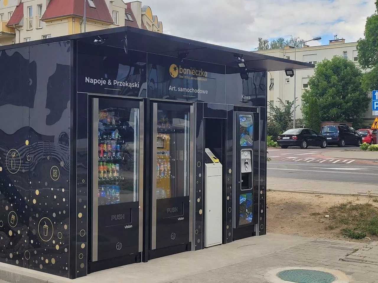 Banieczka wprowadza w swoich punktach maszyny vendingowe o nazwie ”Bąbelki” (fot. mat. pras.)