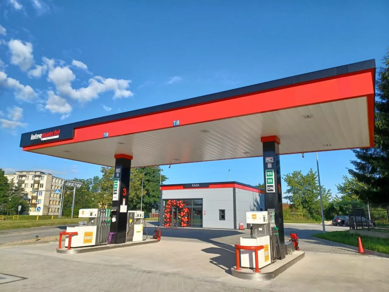 Stacja paliw Intermarche w Lipnie (fot. mat. prasowe)