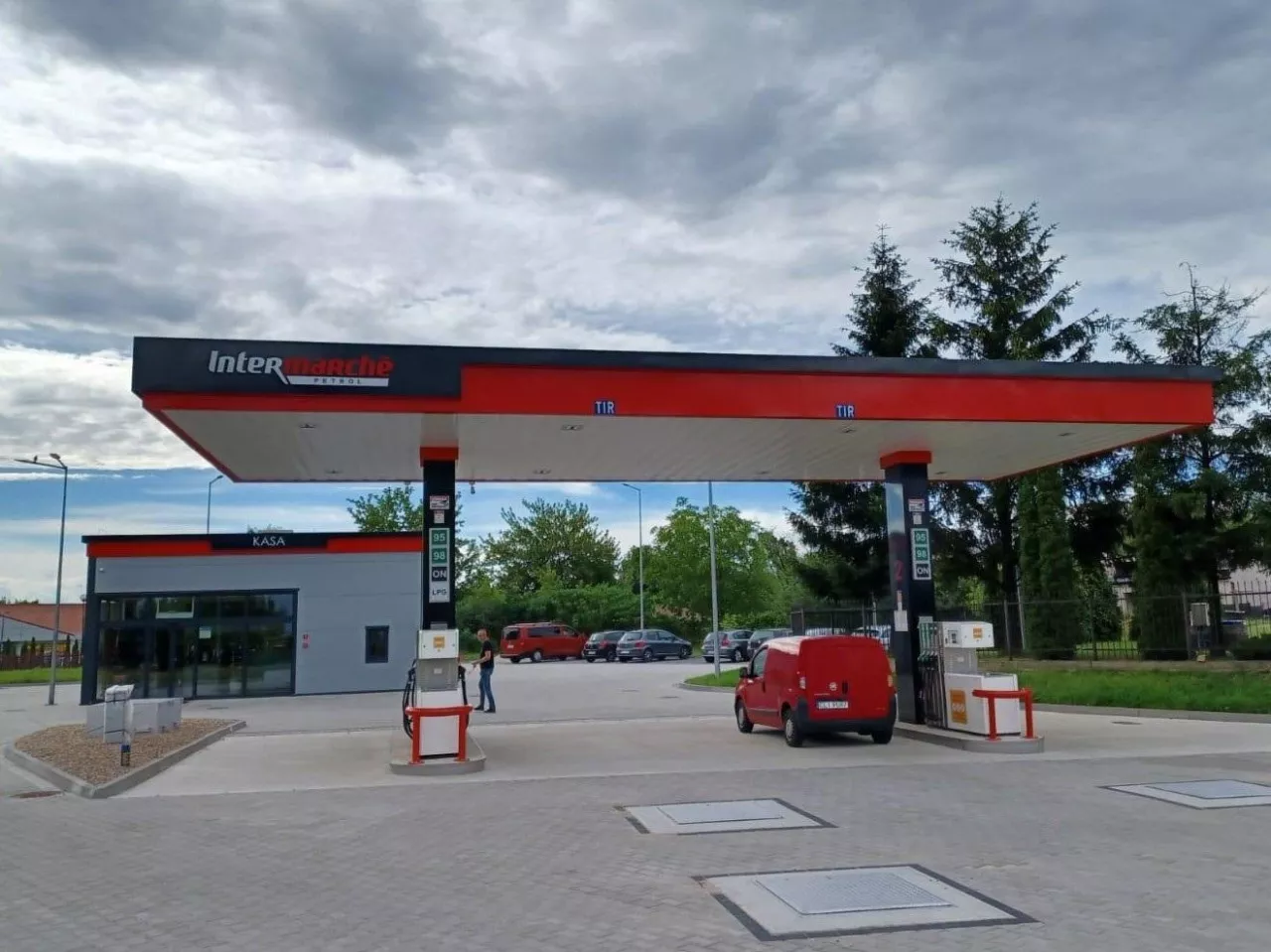 Stacja paliw Intermarche w Lipnie (fot. mat. prasowe)