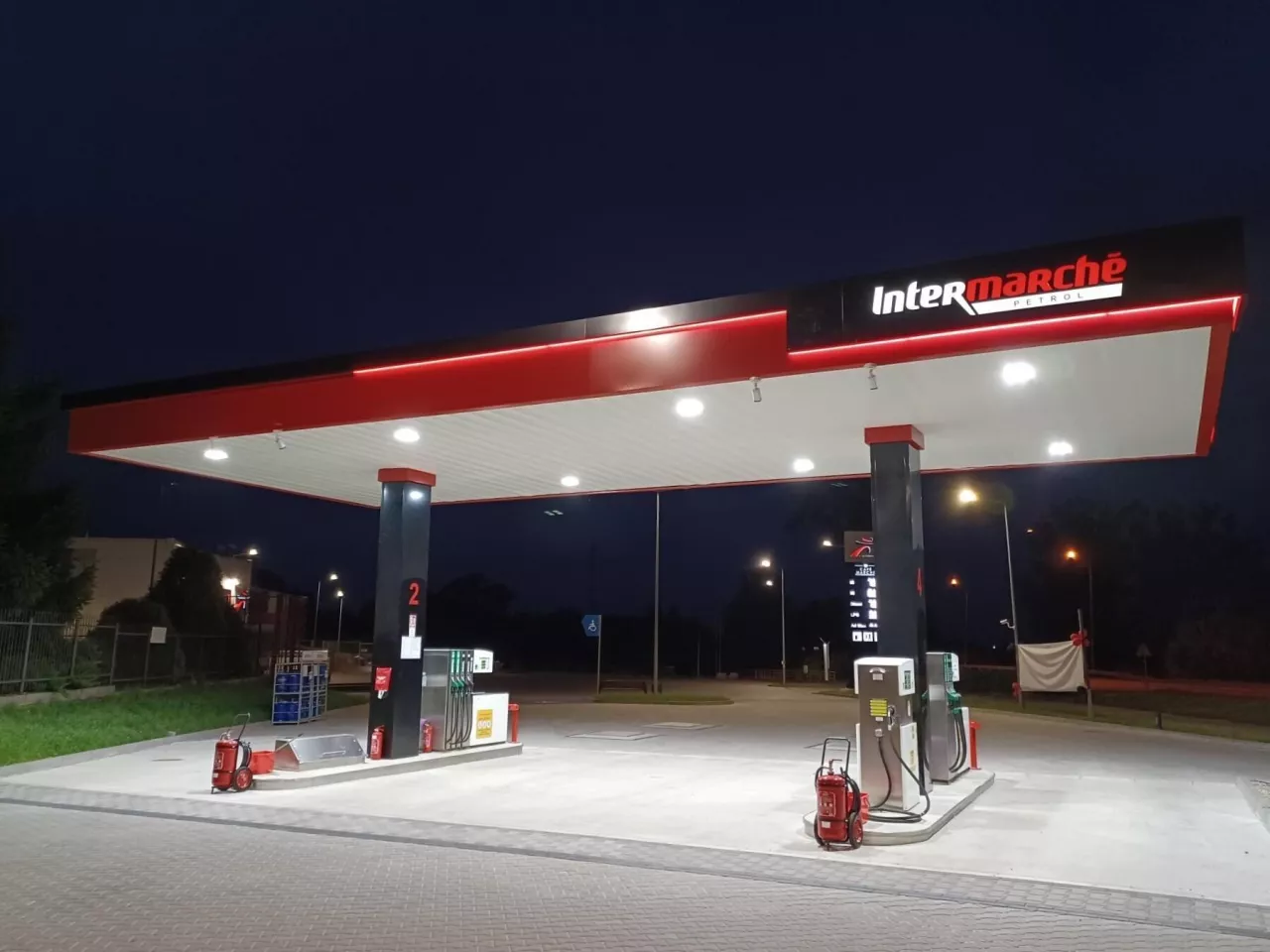 Stacja paliw Intermarche w nowym koncepcie (fot. mat. prasowe)