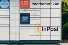 Maszyna firmy InPost (fot. Łukasz Rawa/wiadomoscihandlowe.pl)