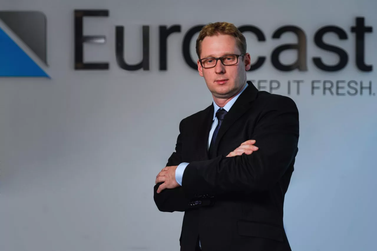 Robert Rosicki, członek zarządu i dyrektor finansowy firmy Eurocast (fot. mat. pras.)