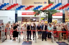 Otwarcie hipermarketu Carrefour w centrum handlowym Aleja Bielany we Wrocławiu (Carrefour Polska)