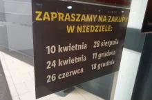 Zakaz handlu w niedziele obowiązuje przez niemal wszystkie niedziele w roku (fot. wiadomoscihandlowe.pl)