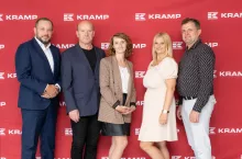 Od lewej: Jacek Gbur – Commercial Director Kramp Polska, Zbigniew Roszkowski, Katarzyna Roszkowska, Barbara Kociszewska, Rafał Kociszewski. (Zdjęcie głowne)