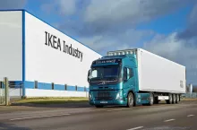 Elektryczna ciężarówka IKEA (mat. prasowe)