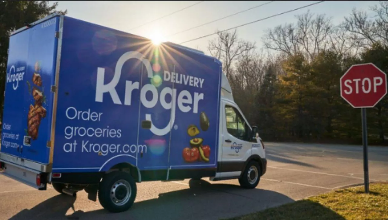 Auto dostawcze sieci Kroger z USA (Kroger)