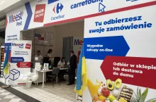 Punkt Meest Post w Carrefour Reduta w Warszawie (Carrefour)