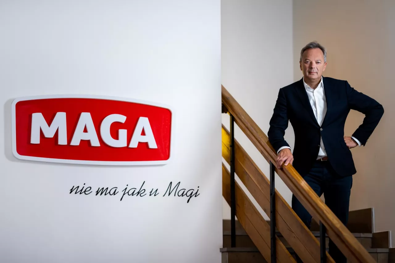 Piotr Pawiński, prezes Maga Foods (fot. mat. prasowe)