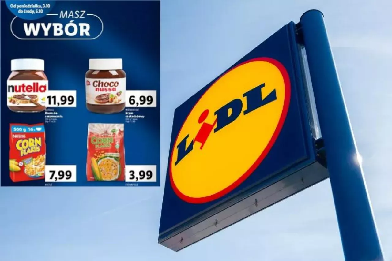 Lidl zestawiła ceny produktów sprzedawanych pod marką własną z brandami producenckimi (Shutterstock.com, Lidl)