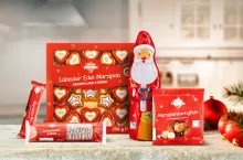 Kolekcja Winter Edition obejmuje m.in. lizaki z czekolady w kształcie śnieżnego bałwanka, kalendarz adwentowy, szyszki świąteczne czy zestaw czekoladowych mikołajów (fot. mat. pras.)