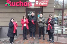 Auchan otworzył w Kijowie nowy punkt odbioru Pick up Point (Auchan Ukraina/fb)