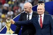 Na zdj. szef FIFA Gianni Infantino i Władimir Putin (fot. A.Ricardo/Shutterstock)