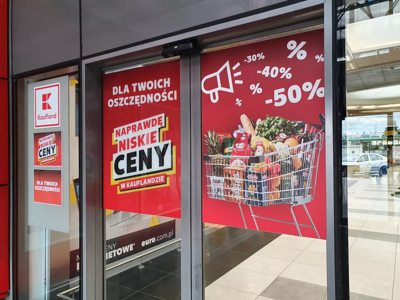 Na zdj. sklep sieci Kaufland w Warszawie (fot. wiadomoscihandlowe.pl)