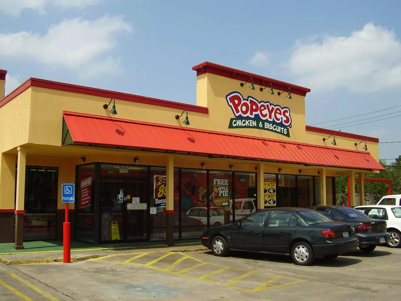Restauracja Popeyes w Houston w USA (fot. Wikipedia)