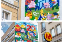 Lidl maluje murale z okazji dwudziestolecia działalności w Polsce (materiały prasowe)