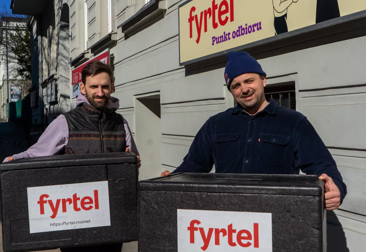 Michał Łogwiniuk i Paweł Głogowski, założyciele Fyrtel Market