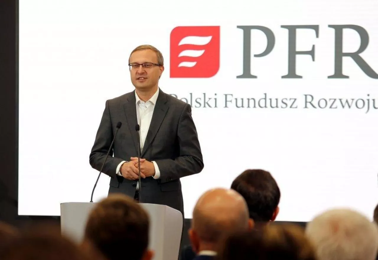 Paweł Borys, prezes zarządu Polskiego Funduszu Rozwoju (PFR)