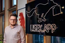 Michał Krowiński, współzałożyciel Lisek.App (fot. Łukasz Rawa/wiadmoscihandlowe.pl)