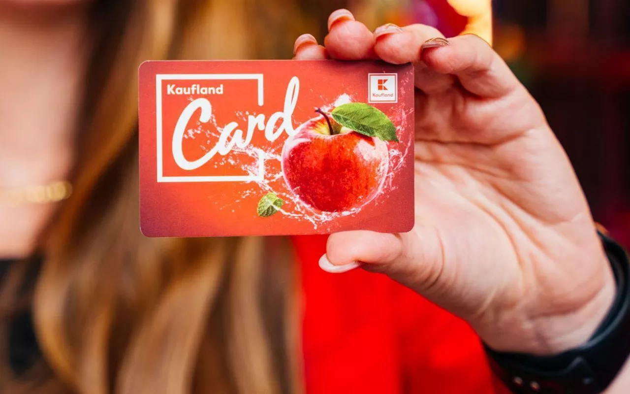 Karta lojalnościowa K-card sieci Kaufland