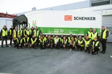 DB Schenker z wizytą w zakładzie produkcyjnym_Volta Trucks Facility w Steyr (mat. prasowe)
