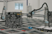 Dwa rodzaje robotów, które zamierza wykorzystywać Ocado do kompletowania zamówień