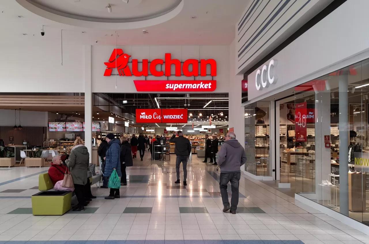 Nowy koncept Auchan Supermarket w Łodzi