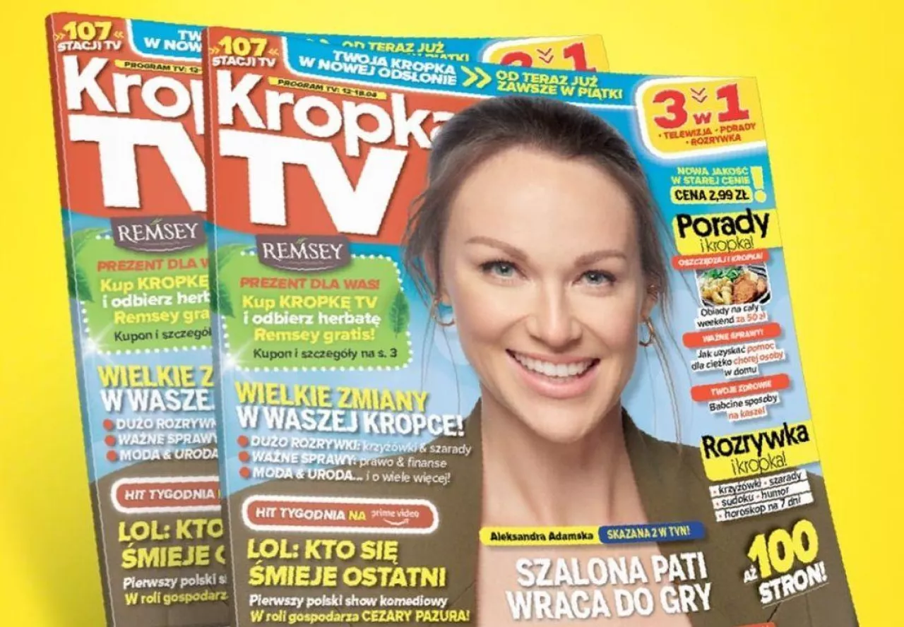 Magazyn Kropka TV w nowej odsłonie w sklepach sieci Biedronka (Biedronka)