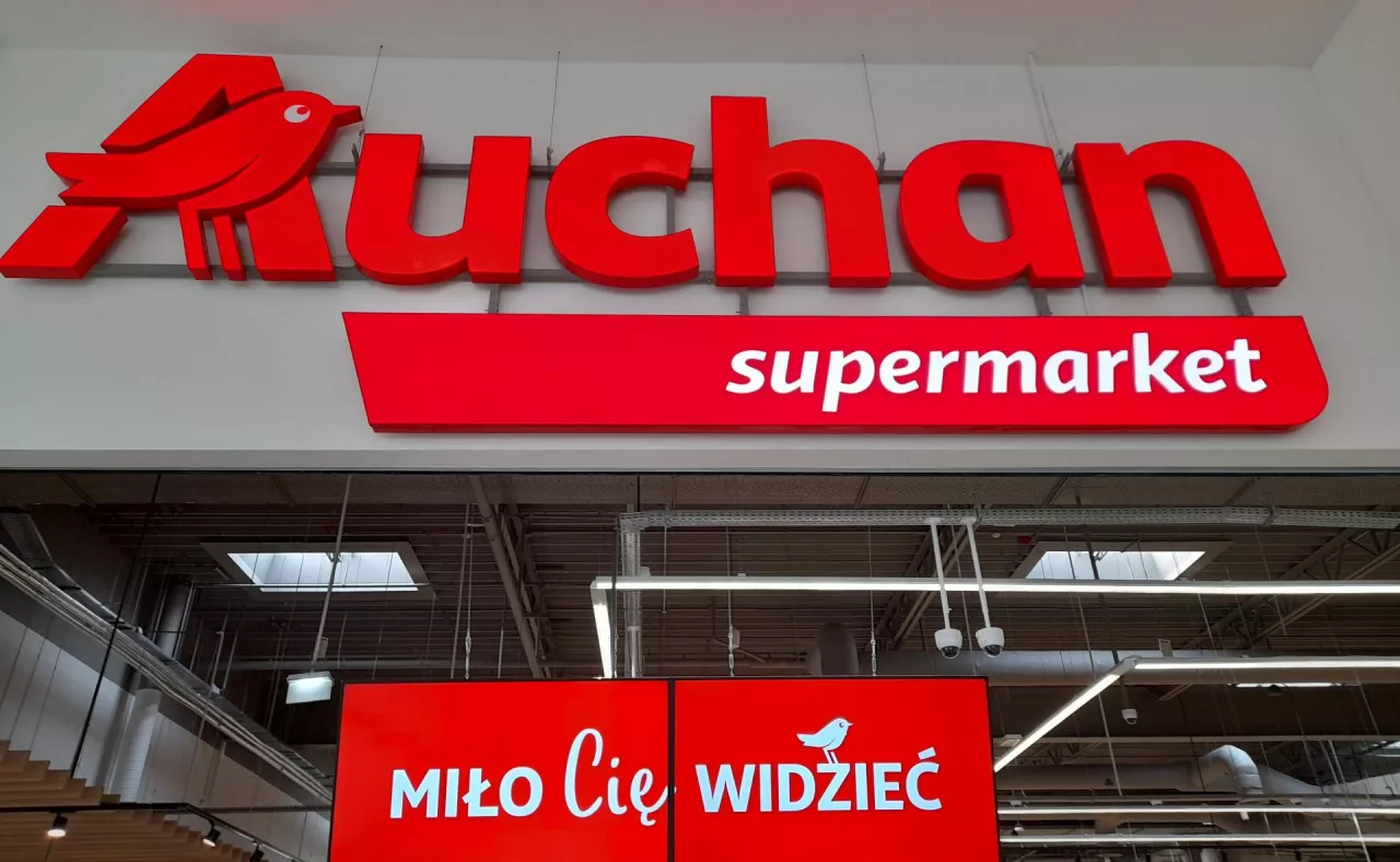 Nowy koncept Auchan Supermarket w Łodzi (Arch. WH)