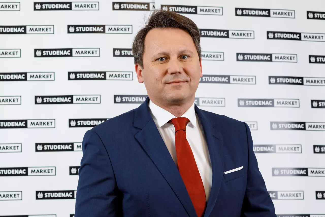 Michal Seńczuk, CEO sieci sklepów Studenac (Studenac)