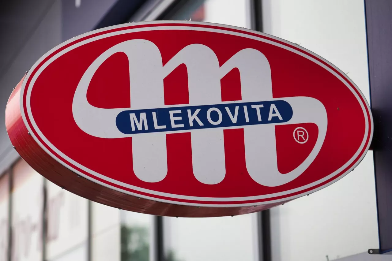 Logo Mlekovity (fot. Łukasz Rawa/wiadomoscihandlowe.pl)