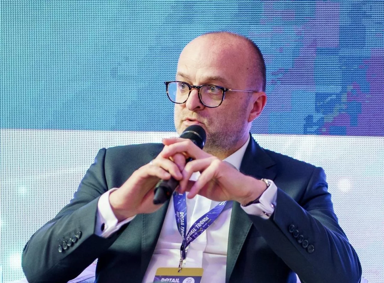 Marek Lipka, członek zarządu, dyrektor handlowy i łańcucha dostaw Carrefour Polska, podczas Retail Trends 2023
