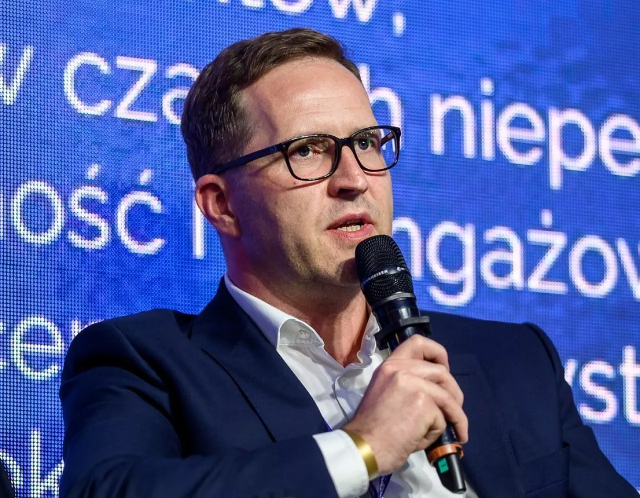 Przemysław Kijewski, dyrektor ds. operacyjnych Żabka Polska, podczas kongresu Retail Trends 2023