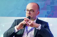 Marek Lipka, członek zarządu, dyrektor handlowy i łańcucha dostaw Carrefour Polska, podczas Retail Trends 2023