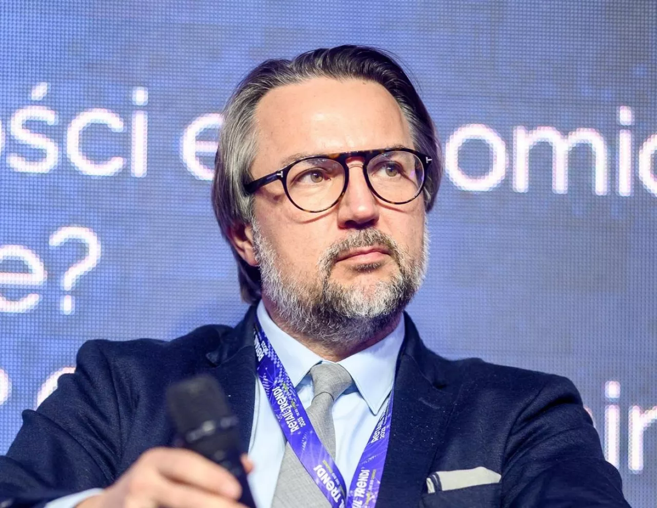 Krzysztof Andrzejewski, szef rady nadzorczej sieci Studenac, podczas kongresu Retail Trends 2023