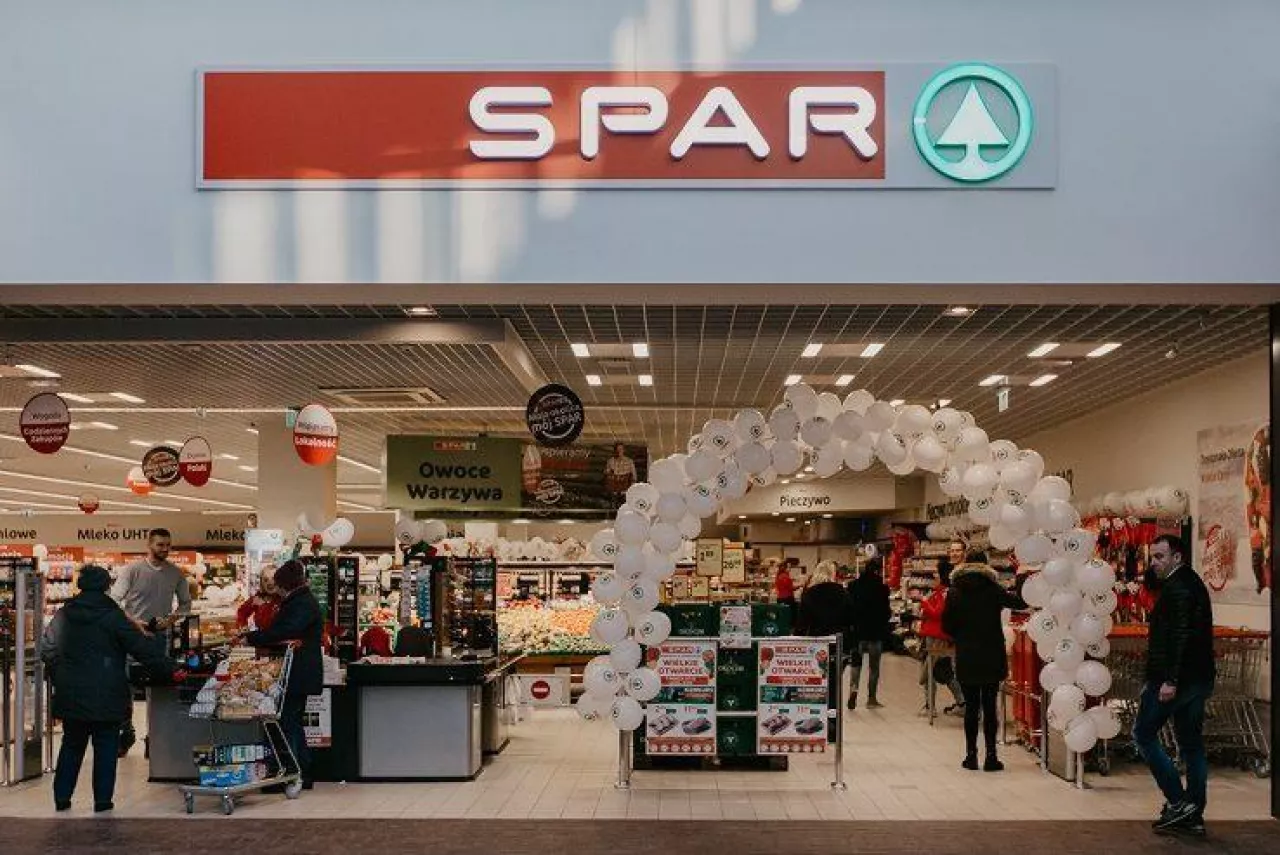 Na zdj. sklep sieci SPAR (fot. mat. prasowe)