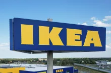 Logo sieci meblowej Ikea (Ikea)