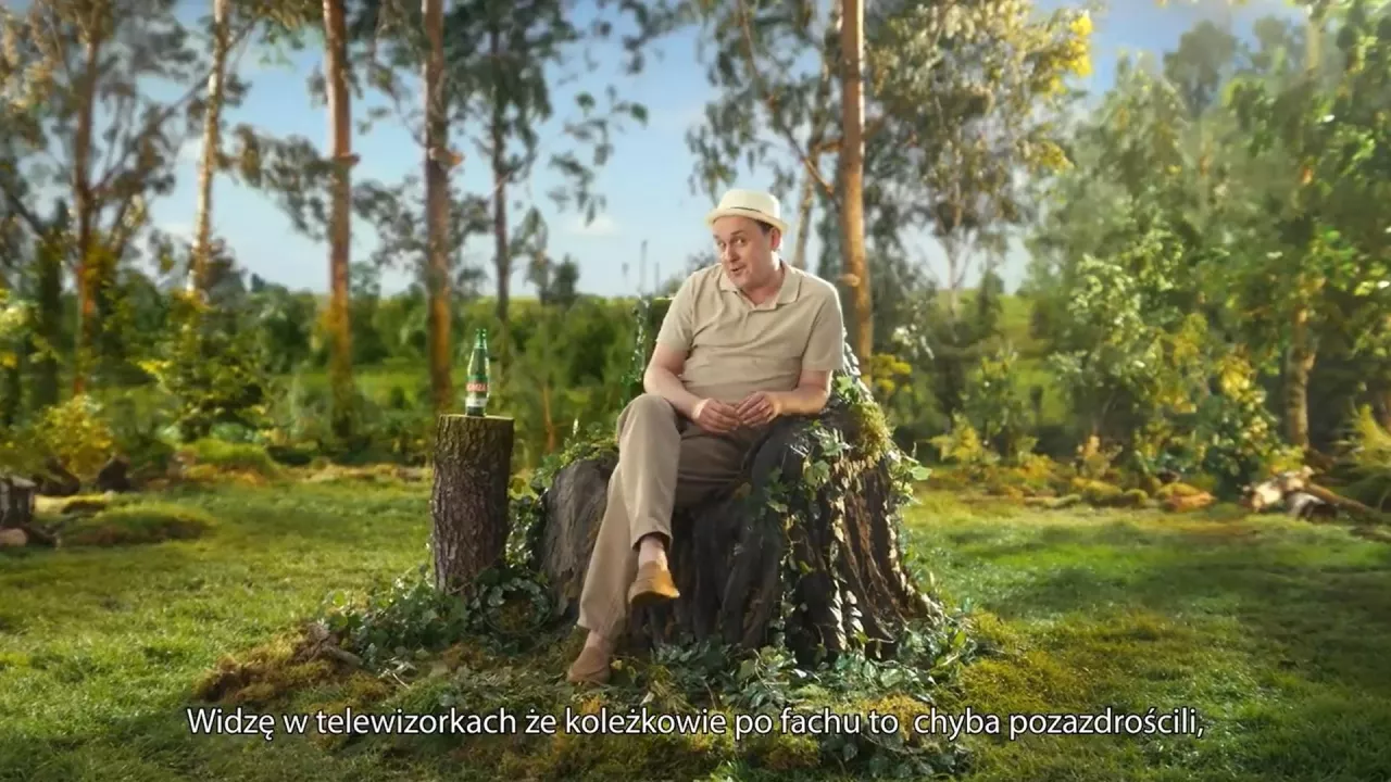 &lt;p&gt;Adam Woronowicz w reklamie marki Łomża (fot. Van Pur)&lt;/p&gt;