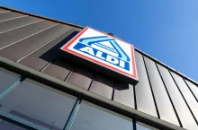 &lt;p&gt;SIEGEN, GERMANY - October 21, 2018Aldi sign (north division) at branch. Aldi is a leading global discount supermarket chain with almost 10,000 stores in 18 countries.&lt;/p&gt;