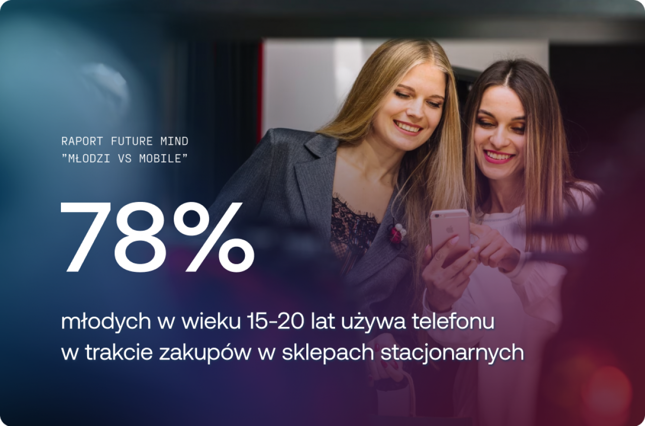 &lt;p&gt;Z raportu Młodzi vs. Mobile, przygotowanego przez firmę Future Mind wynika, że smartfon towarzyszy najmłodszym Polakom w trakcie zakupów bardzo często (fot. Future Mind)&lt;/p&gt;