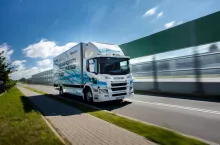 &lt;p&gt;Ciężarówka elektryczna firmy Scania testowana przez Frigo Logistics&lt;/p&gt;