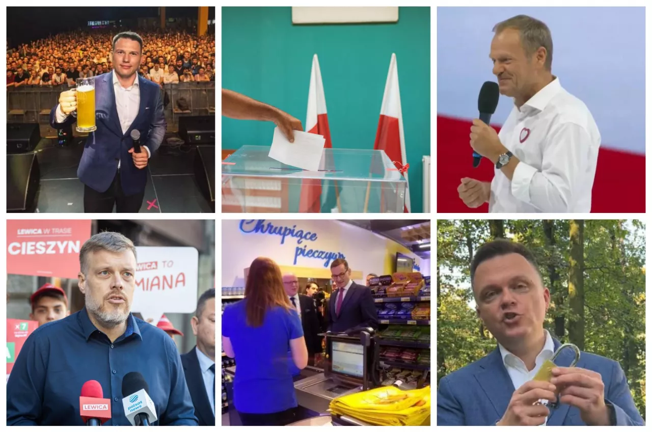 &lt;p&gt;Wybory do Sejmu i Senatu odbędą się 15 października 2023 r. (fot. materiały prasowe, Twitter, Dziurek/Shutterstock, YouTube)&lt;/p&gt;