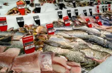&lt;p&gt;Stoisko rybne w sklepie, świeże ryby na lodzie (fot. Shutterstock)&lt;/p&gt;