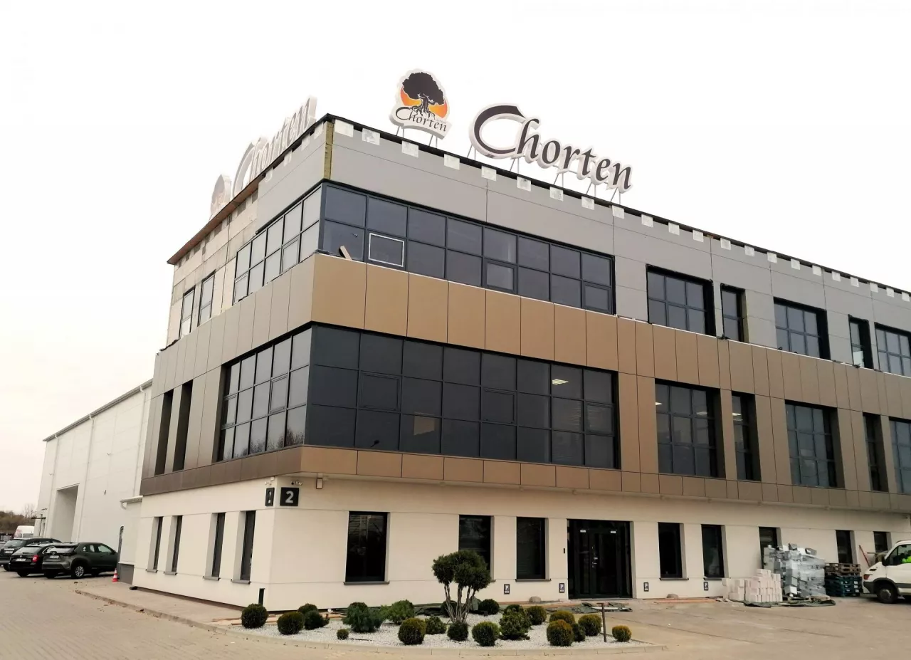 <p>Centrala Chortenu w Łyskach k. Białegostoku (fot. mat. prasowe)</p>