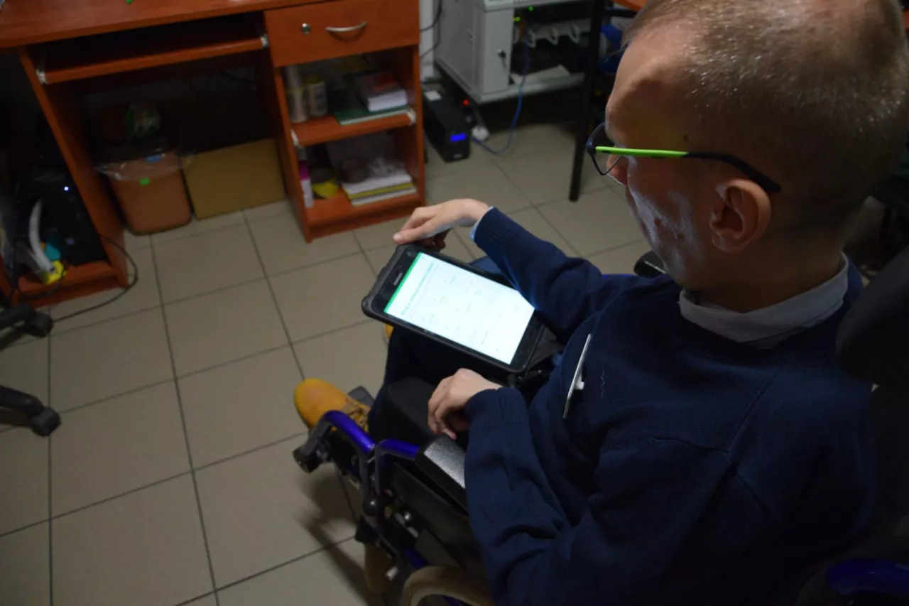 <p>Podjazd o który pan Paweł walczył przez dwa lata</p>