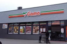 <p>Sklep Gama.</p>