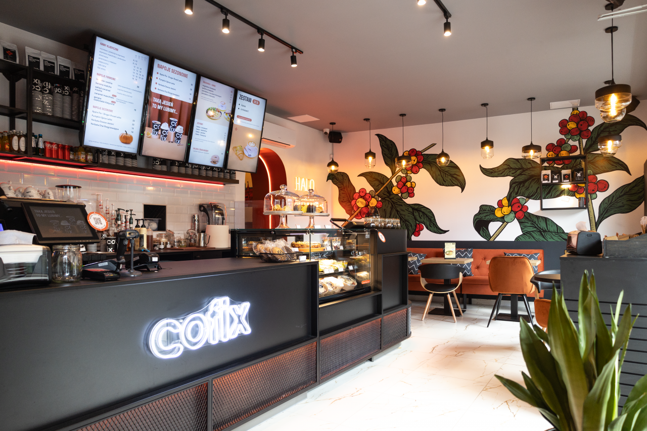 <p>Nowy lokal Cofix w Krakowie (fot: materiały prasowe)</p>